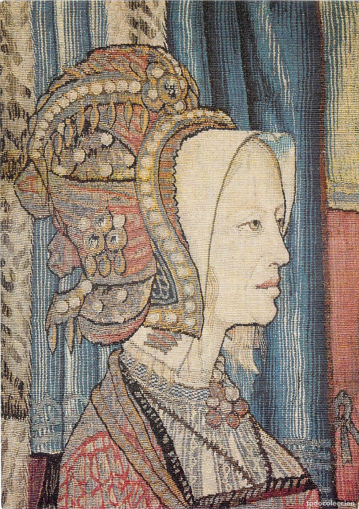 Postales: Postal Museo Nacional del Renacimiento Ch&acirc;teau d'Ecouen Tapiz de David