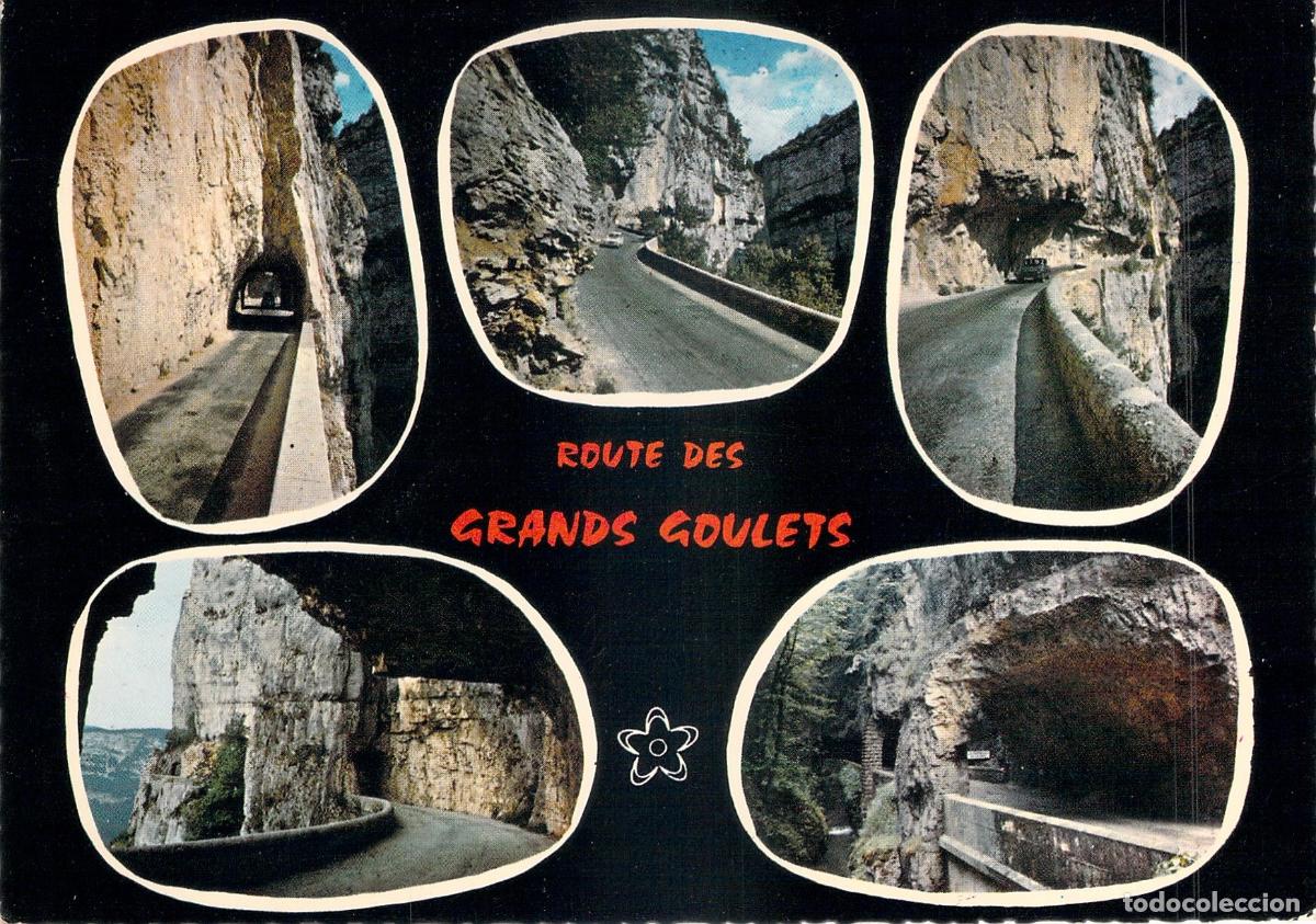 Postales: Postal de la Ruta de los Grands Goulets en Vercors, Francia