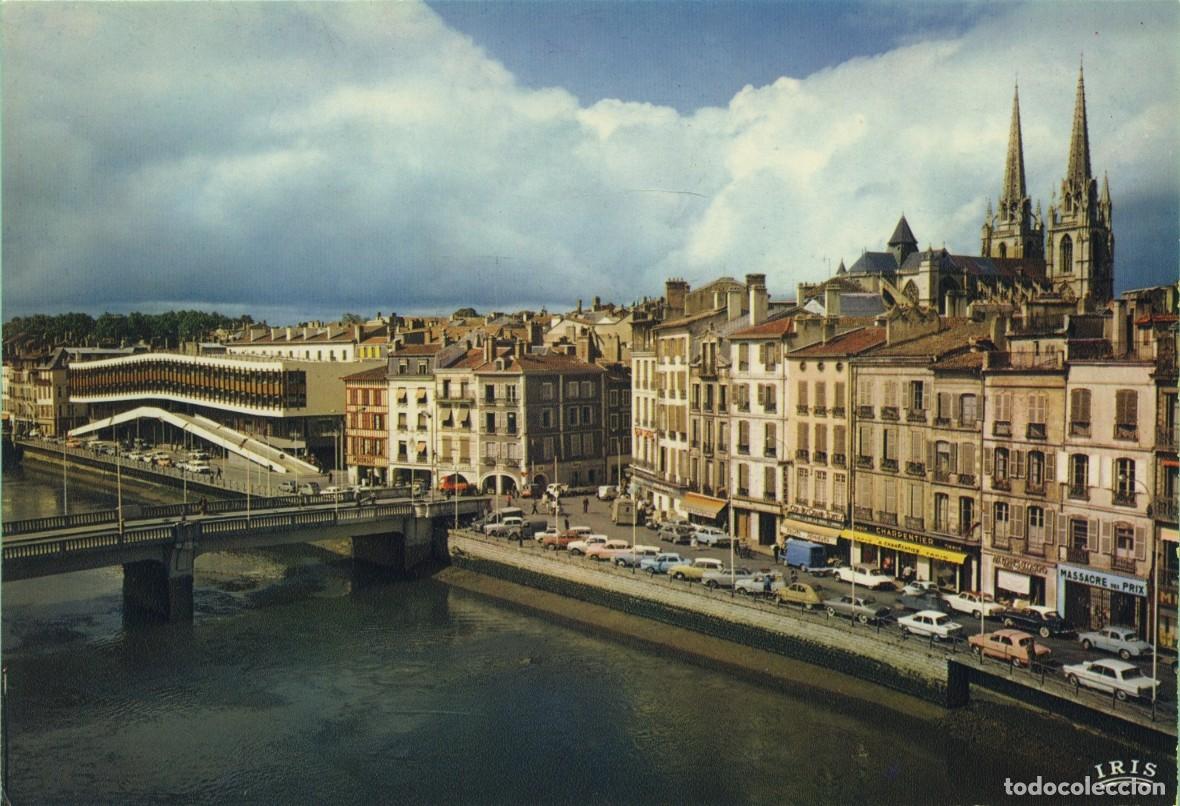 Postales: N&ordm; 1265-BAYONNE. France. La Nive. Sin circular. ED. LUMICAP