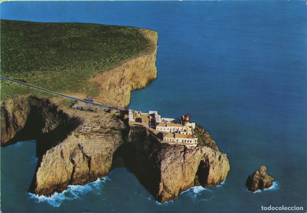 Postales: N&ordm; 904-SAGRES. Algarve. Portugal. Vista a&eacute;rea. Sin circular. ED. COLEC&Ccedil;AO PASSAPORTE