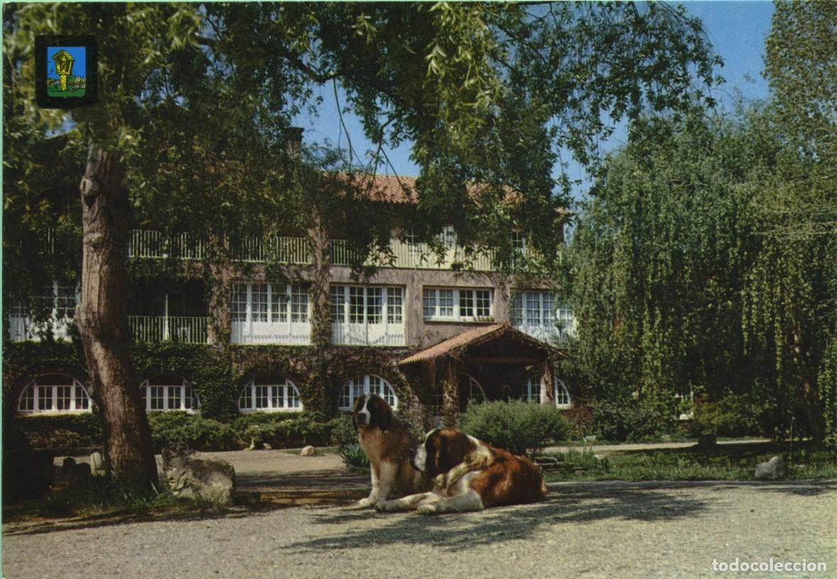 Postales: N&ordm; 4-SAN BERNART. Barcelona. Montseny (Alt. 850m.) Hotel. Sin circular. EDICIONES FISA