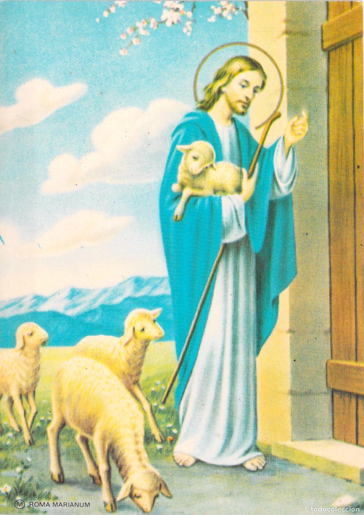 Postales: Postal de Jesucristo el Buen Pastor - Roma Marianum
