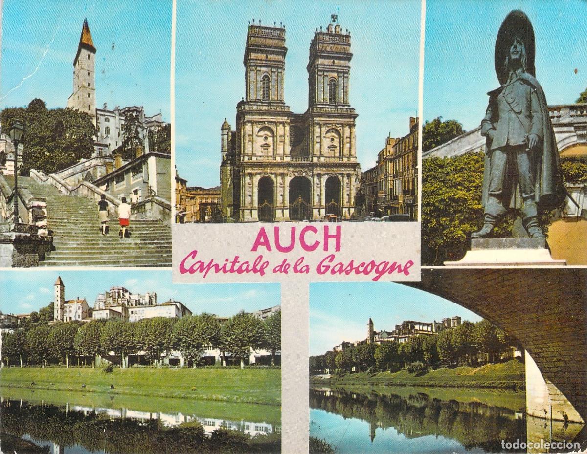 Postales: Tarjeta Postal Multivista de Auch, Francia - Capitale de la Gascogne