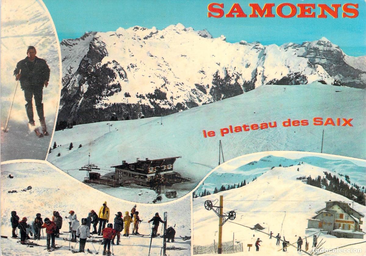 Postales: Postal de Samo&euml;ns, Plateau des Saix, Alta Saboya, Francia