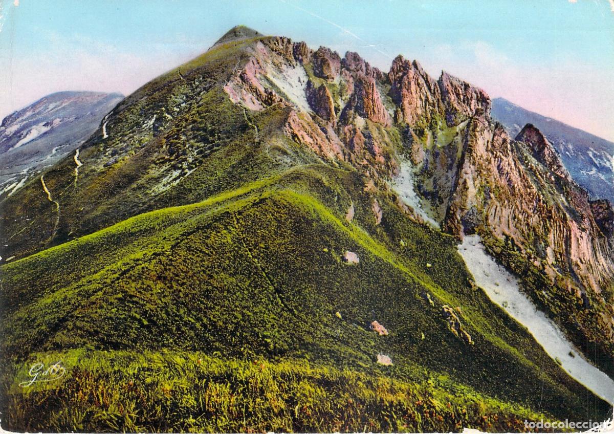 Postales: Postal Pic du Sancy Auvergne Francia Paisaje de Monta&ntilde;a