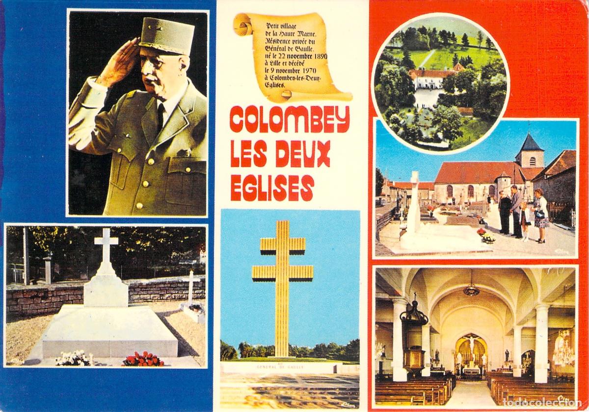 Postales: Postal de Colombey-les-Deux-Eglises Memorial General Charles de Gaulle