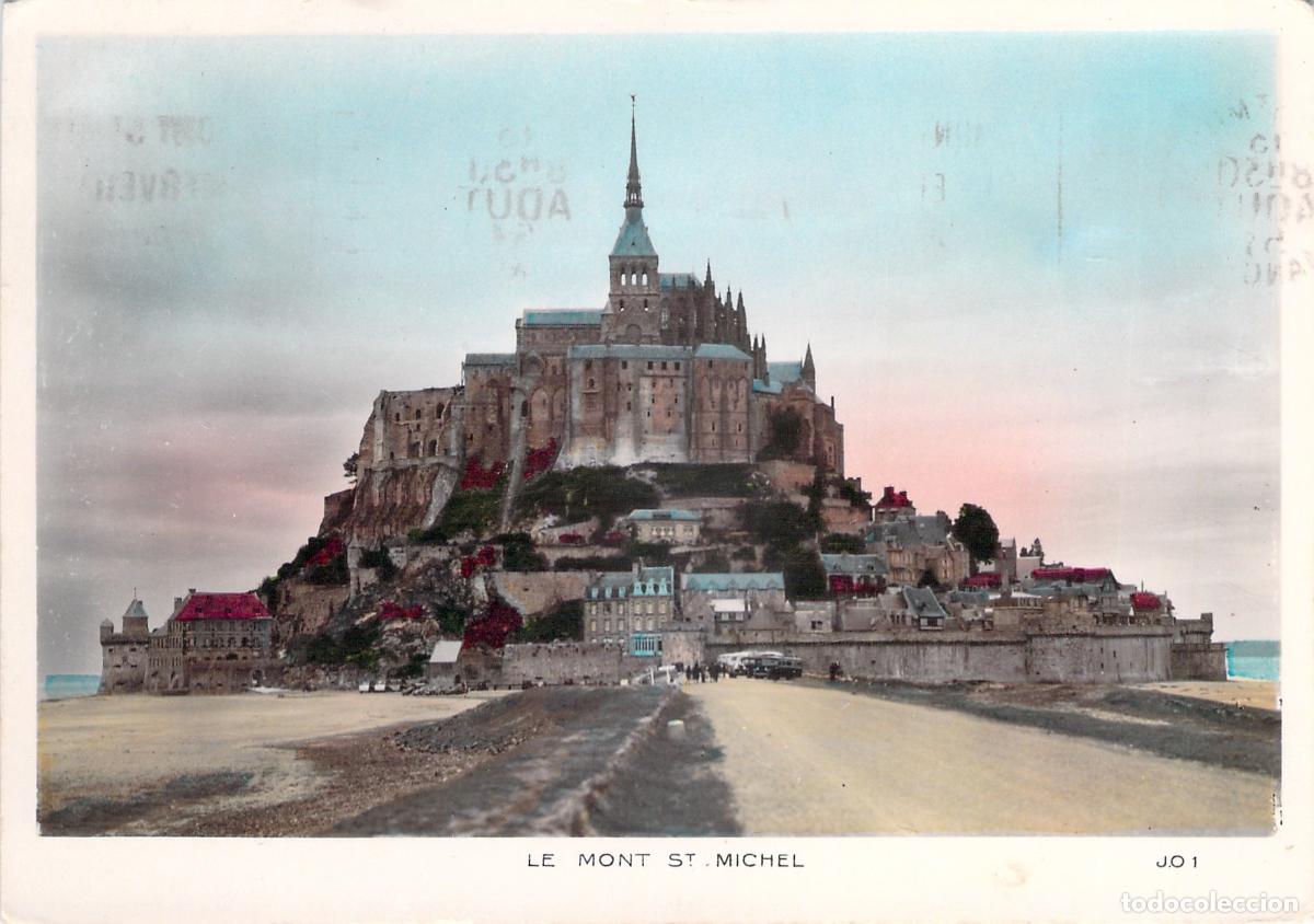 Postales: Postal de Le Mont Saint-Michel, Maravilla de Occidente, Francia