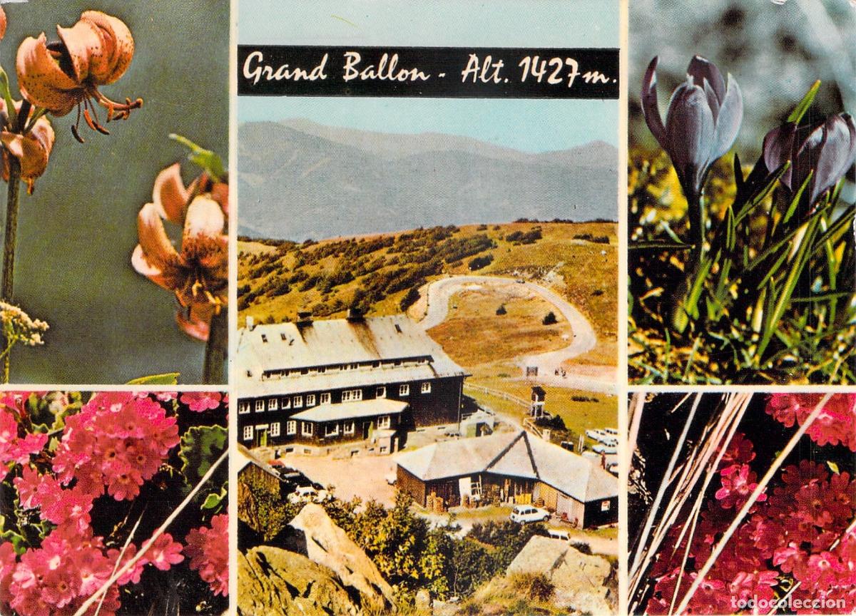 Postales: Postal de Grand Ballon, Monta&ntilde;as de los Vosgos, Francia