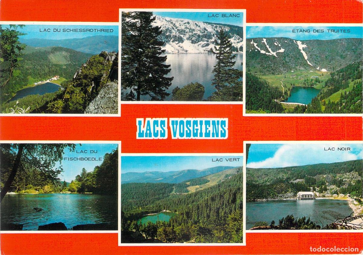 Postales: Postal Multi-Vista de los Lagos de los Vosgos, Francia