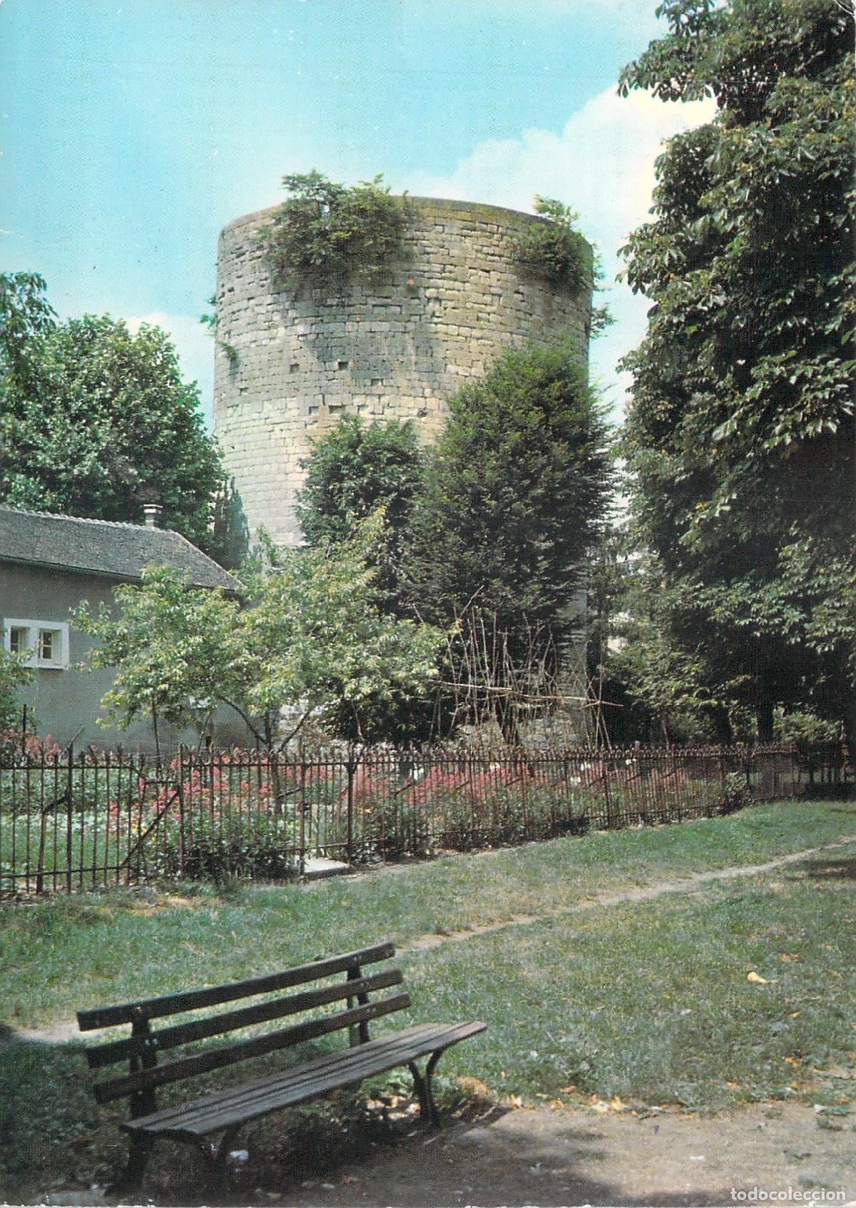 Postales: Tarjeta Postal Villeneuve-sur-Yonne Francia Torre Antigua