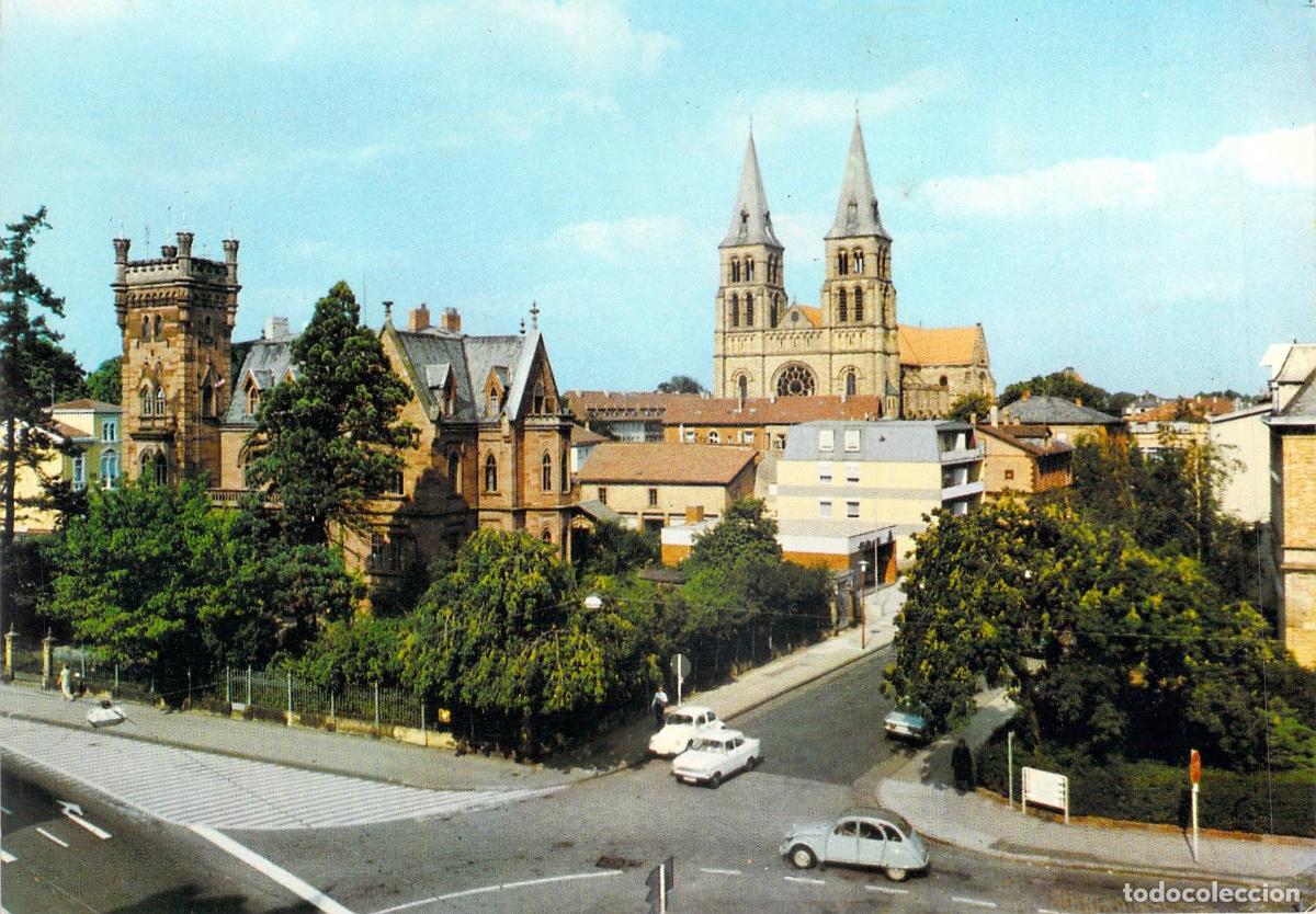 Postales: Postal de Landau Pfalz con Schl&ouml;sschen y Marienkirche, Alemania