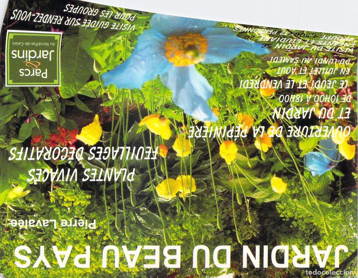 Postales: Postal Publicitaria Jard&iacute;n P&eacute;pini&egrave;re du Beau Pays en Marck, Francia