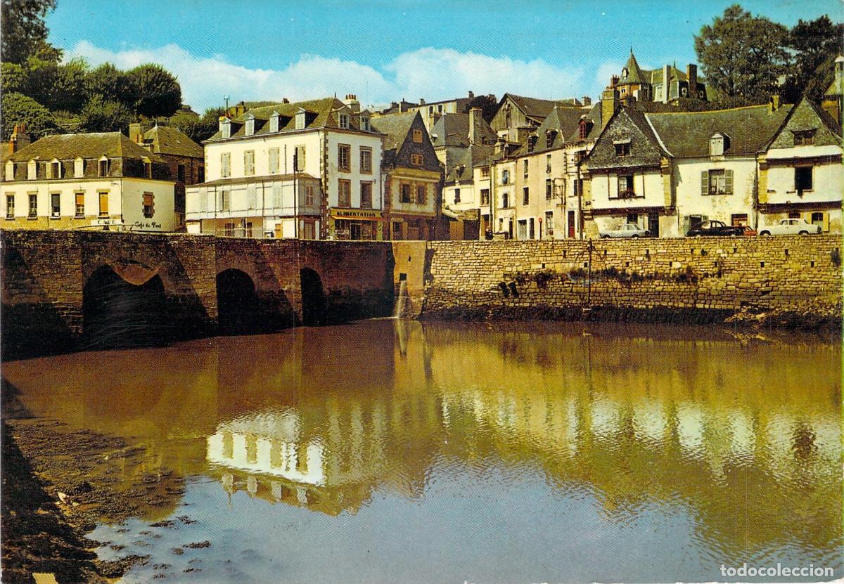 Postales: Postal de Auray, Vista General del Puerto y el R&iacute;o, Morbihan