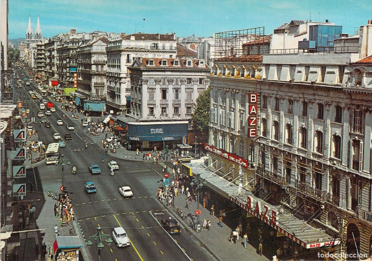 Postales: Postal de la Avenida La Canebi&egrave;re en Marsella, Francia
