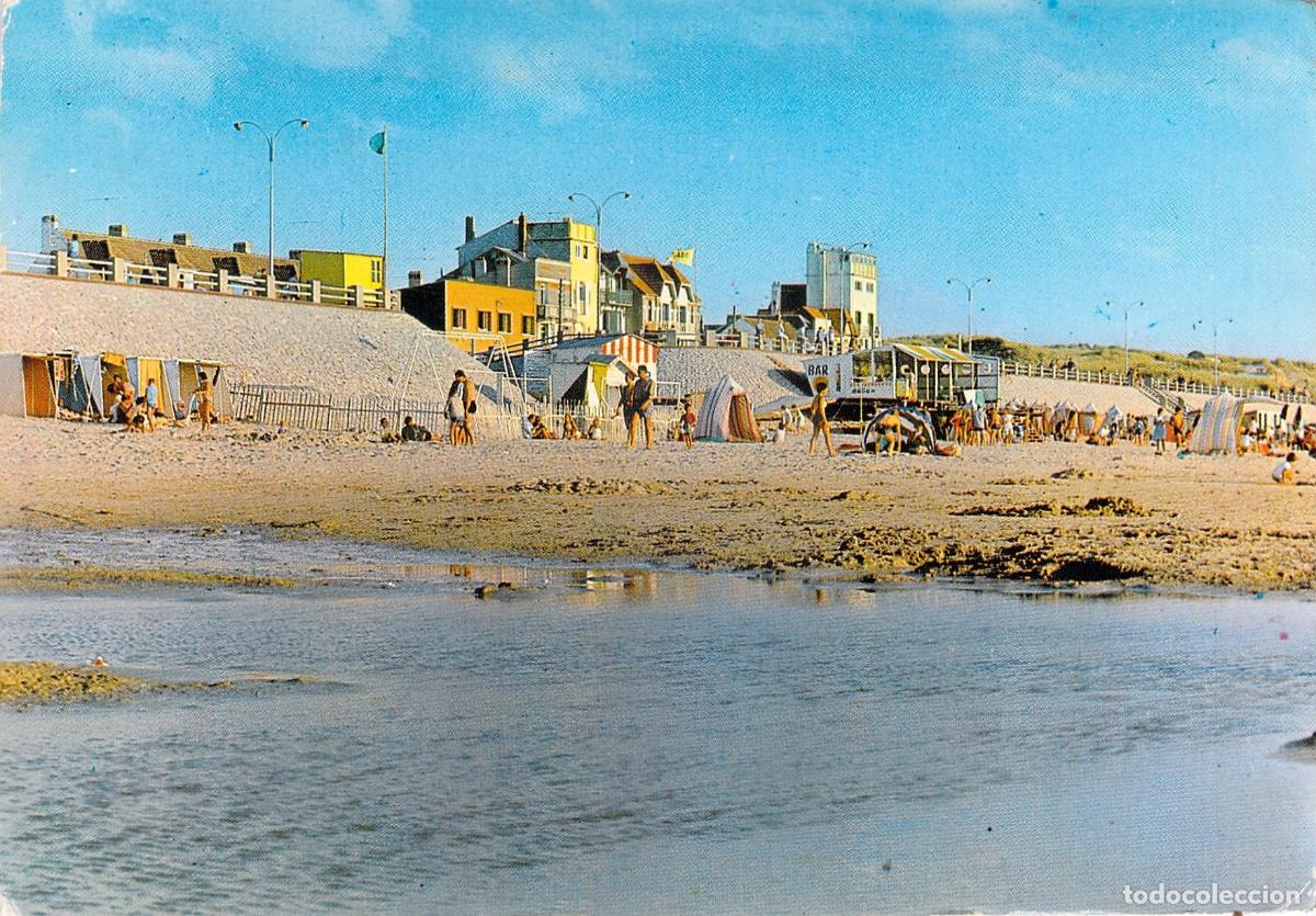 Postales: Tarjeta Postal de Quend-Plage-les-Pins, Vista General de la Playa, Somme