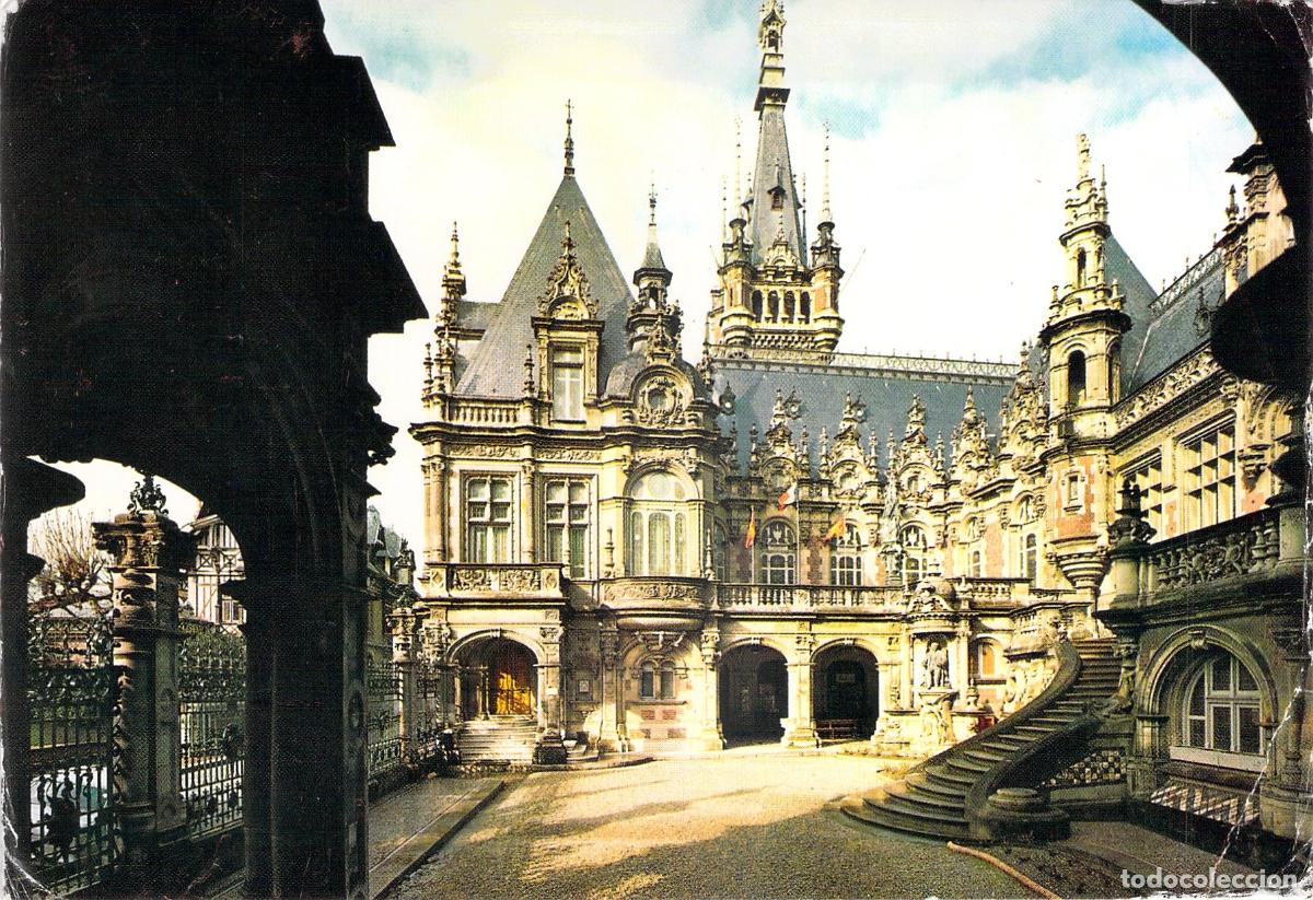 Postales: Postal Palacio B&eacute;n&eacute;dictine en F&eacute;camp, Patio de Honor