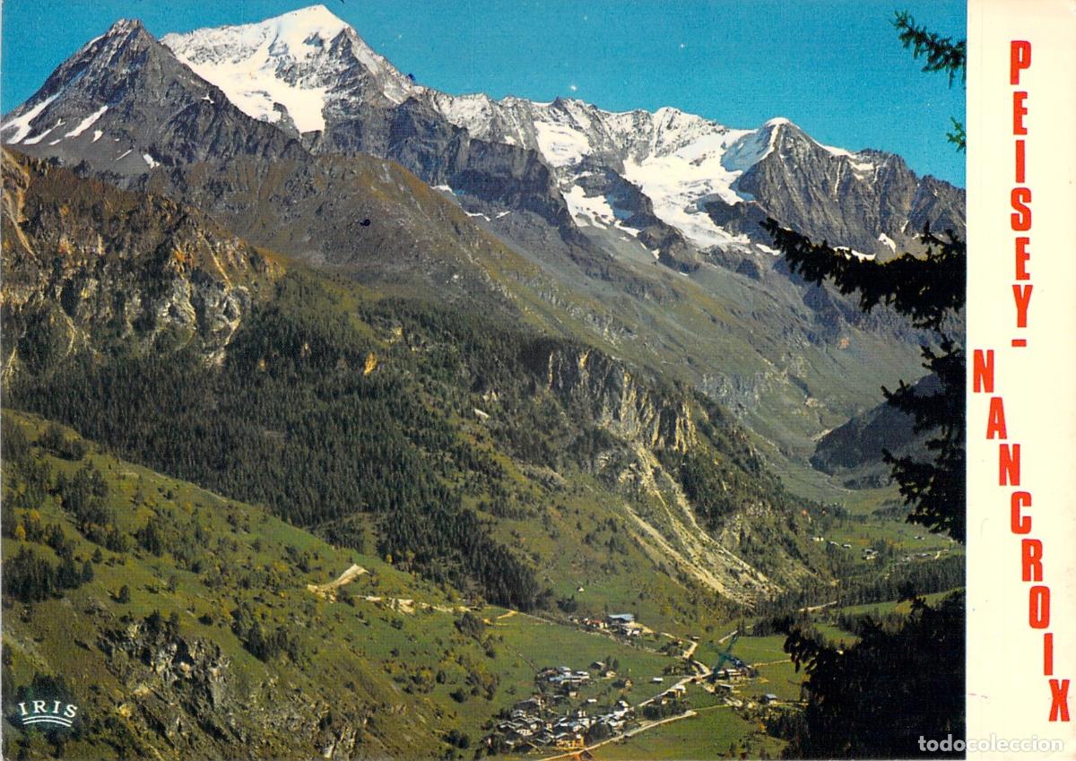 Postales: Postal Peisey-Nancroix, Mont Pourri y Hameau de Nancroix