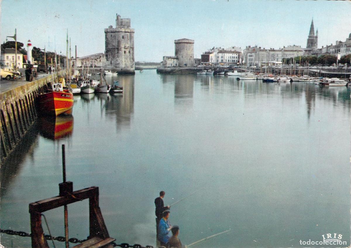 Postcards: Postal de La Rochelle Francia Puerto y Torres Hist&oacute;ricas