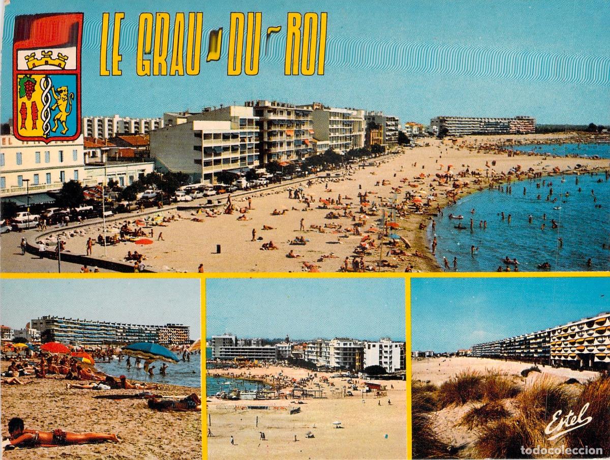 Postcards: Postal de Le Grau-du-Roi, Francia - Vistas de la Playa y Costa