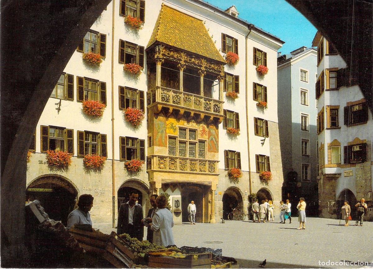 Postales: Postal de Innsbruck Austria Tejadillo de Oro Goldenes Dachl