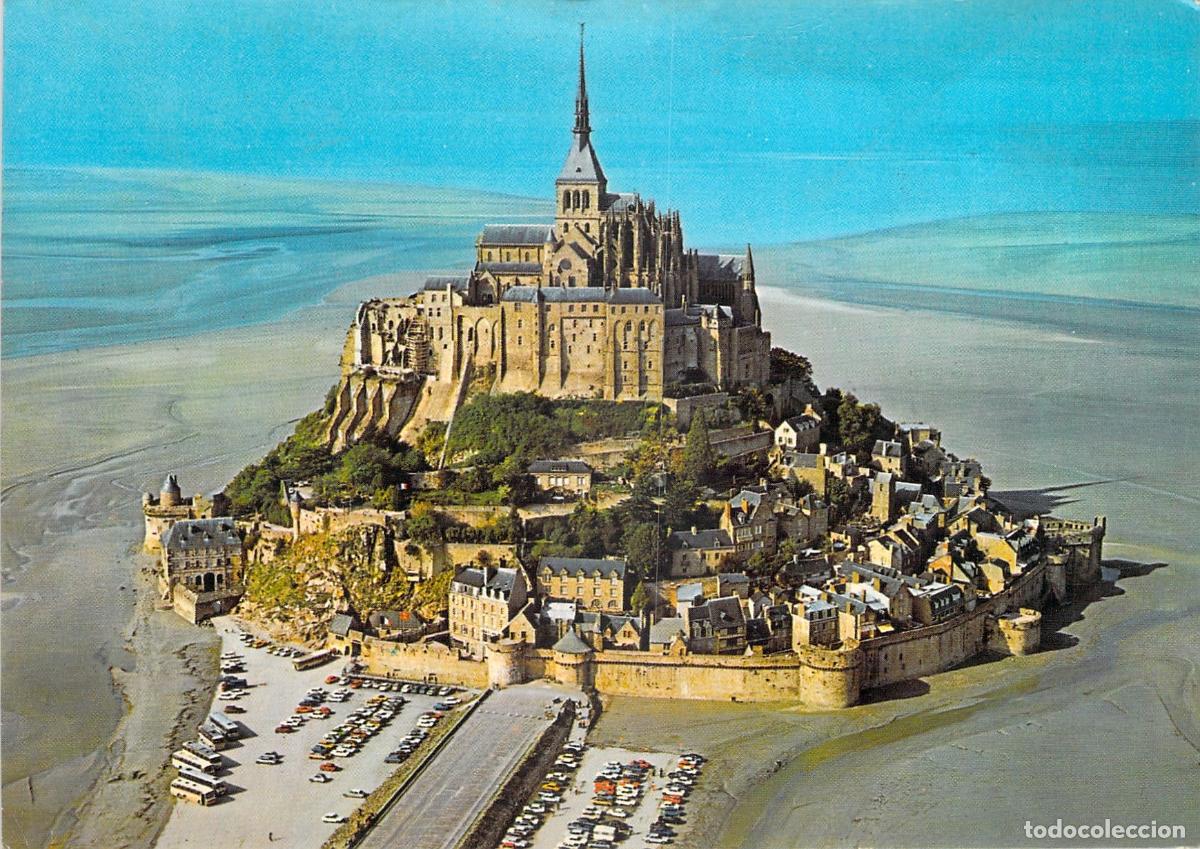Postales: Postal de Mont-Saint-Michel, Francia - Vista A&eacute;rea