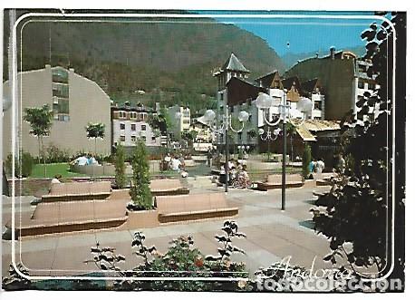Postales: PLA&Ccedil;A NOVA / NOVA SQUARE.- VALLS D&acute;ANDORRA