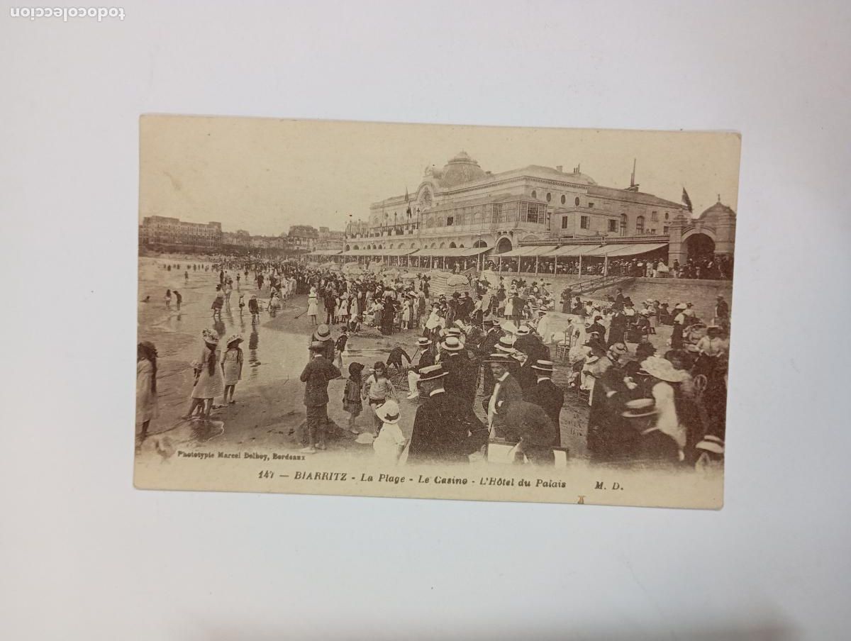 Postcards: POSTAL DE BIARRIZ. PLAYA. TDKP27Z3