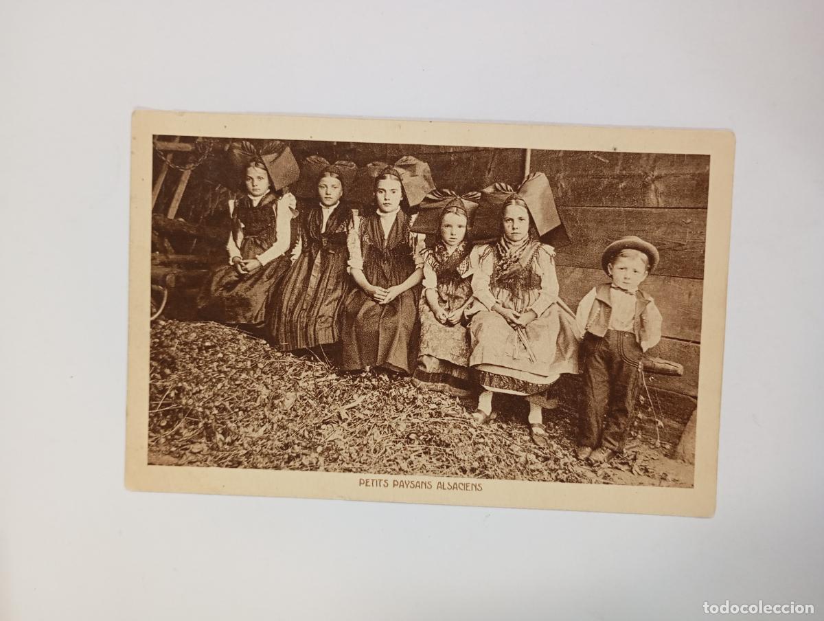 Postcards: POSTAL PETIT PAYSANS ALSACIENS. TDKP27Z3