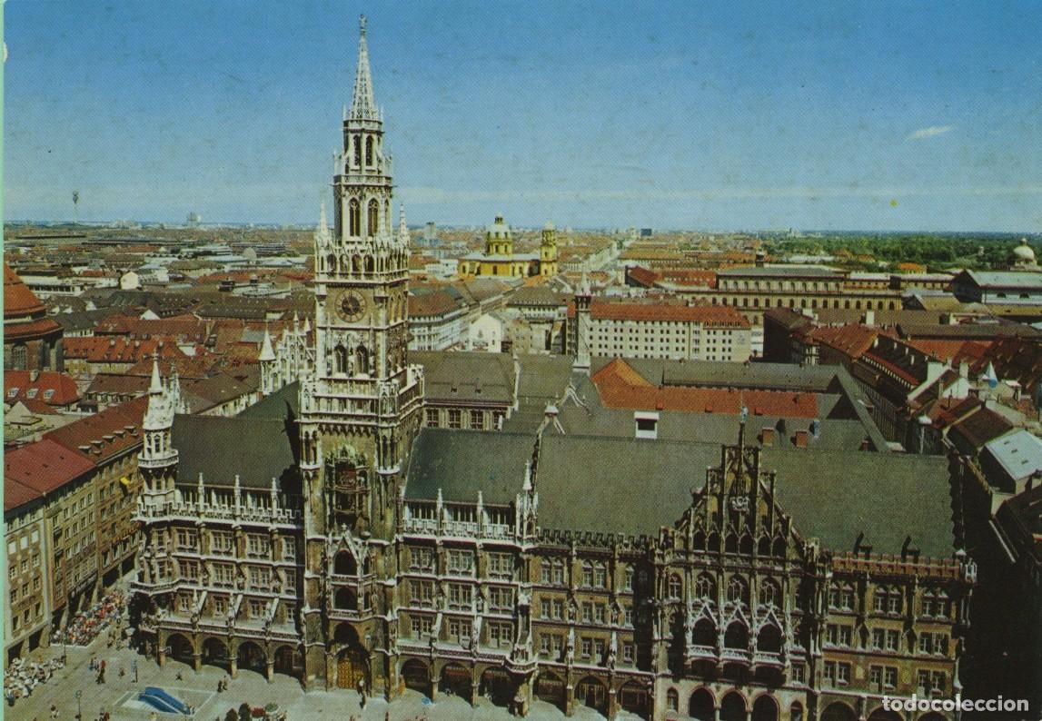 Postales: N&ordm; 81.924.167-MUNICH. Alemania. Ayuntamiento. Sin circular. ED. KRUGER