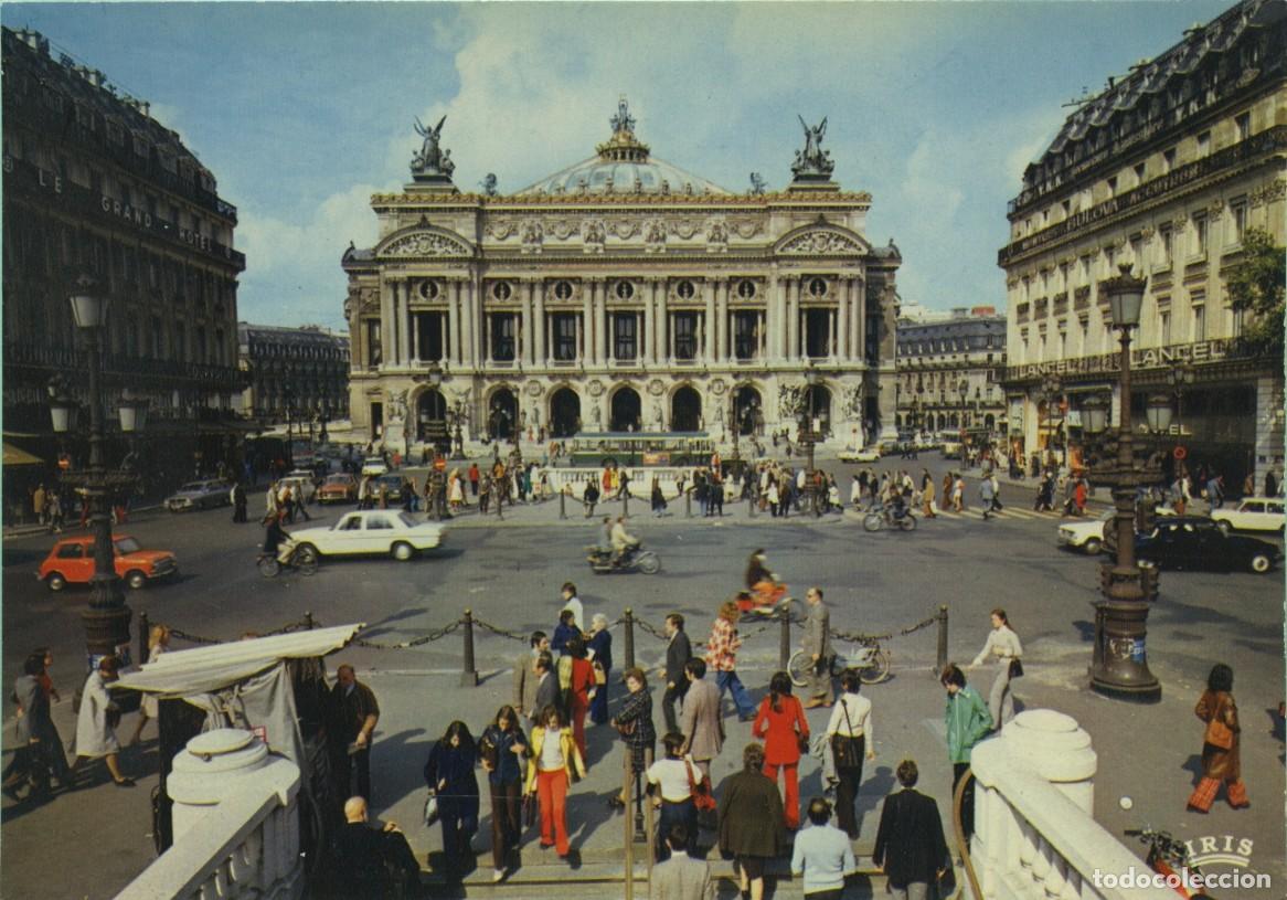 Postales: N&ordm; 520-PAR&Iacute;S. France. La place de l'Op&eacute;ra. Sin circular. EDITIONS CHANTAL