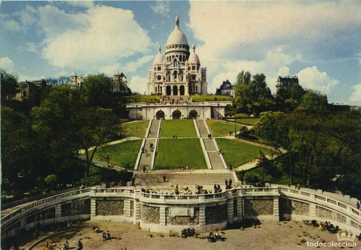 Postales: N&ordm; 525-PAR&Iacute;S. France. La Basilique du Sacr&eacute;-Coeur de Montmartre. Sin circular. EDITIONS CHANTAL