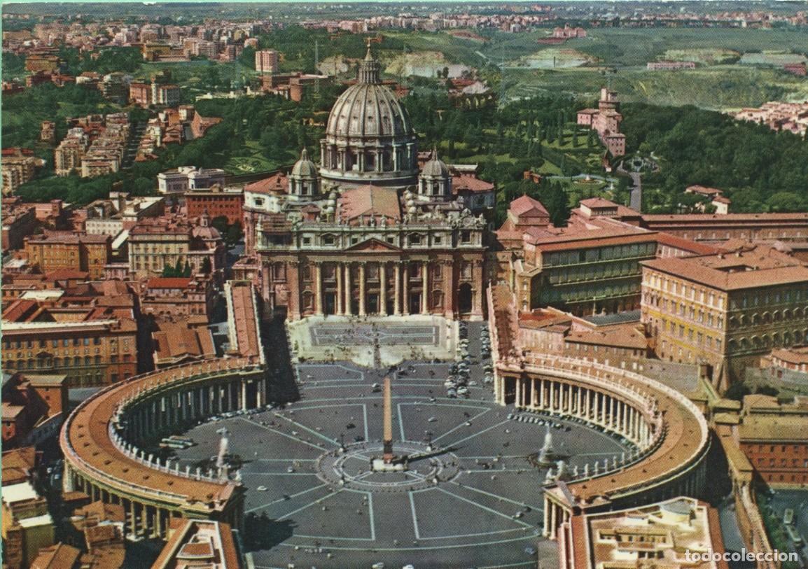 Postales: N&ordm; 23445-ROMA. Italia. Plaza de San Pedro. Sin circular. EDITORIAL OTO