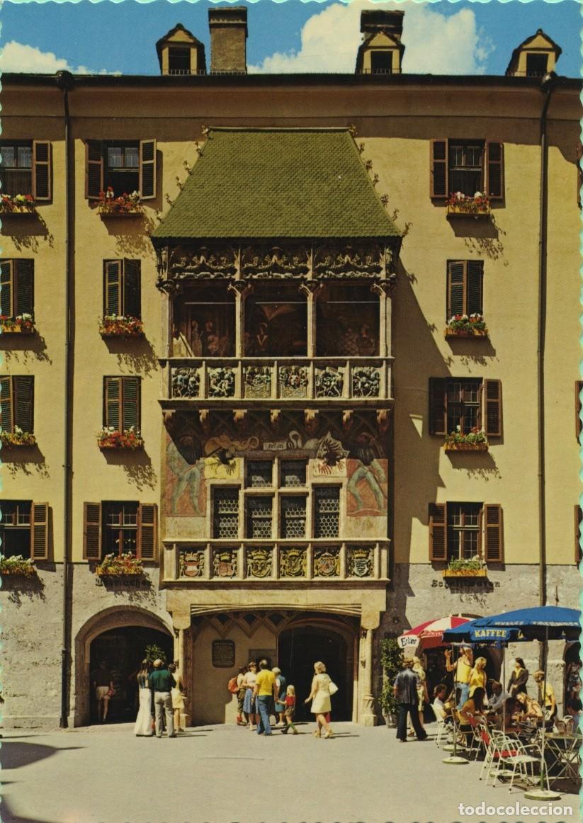 Postales: N&ordm; 3017-TIROL. Austria. Ciudad alpina de Innsbruck. Techo dorado. Sin circular. ED. KTV