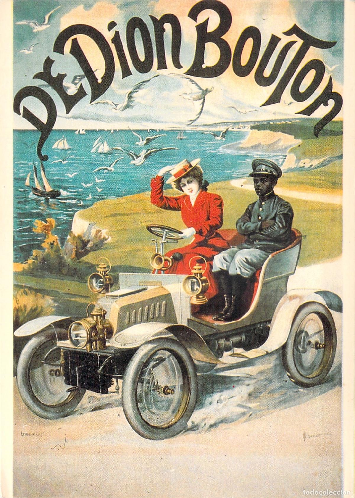 Postales: Postal Publicidad de Coche Cl&aacute;sico De Dion Bouton