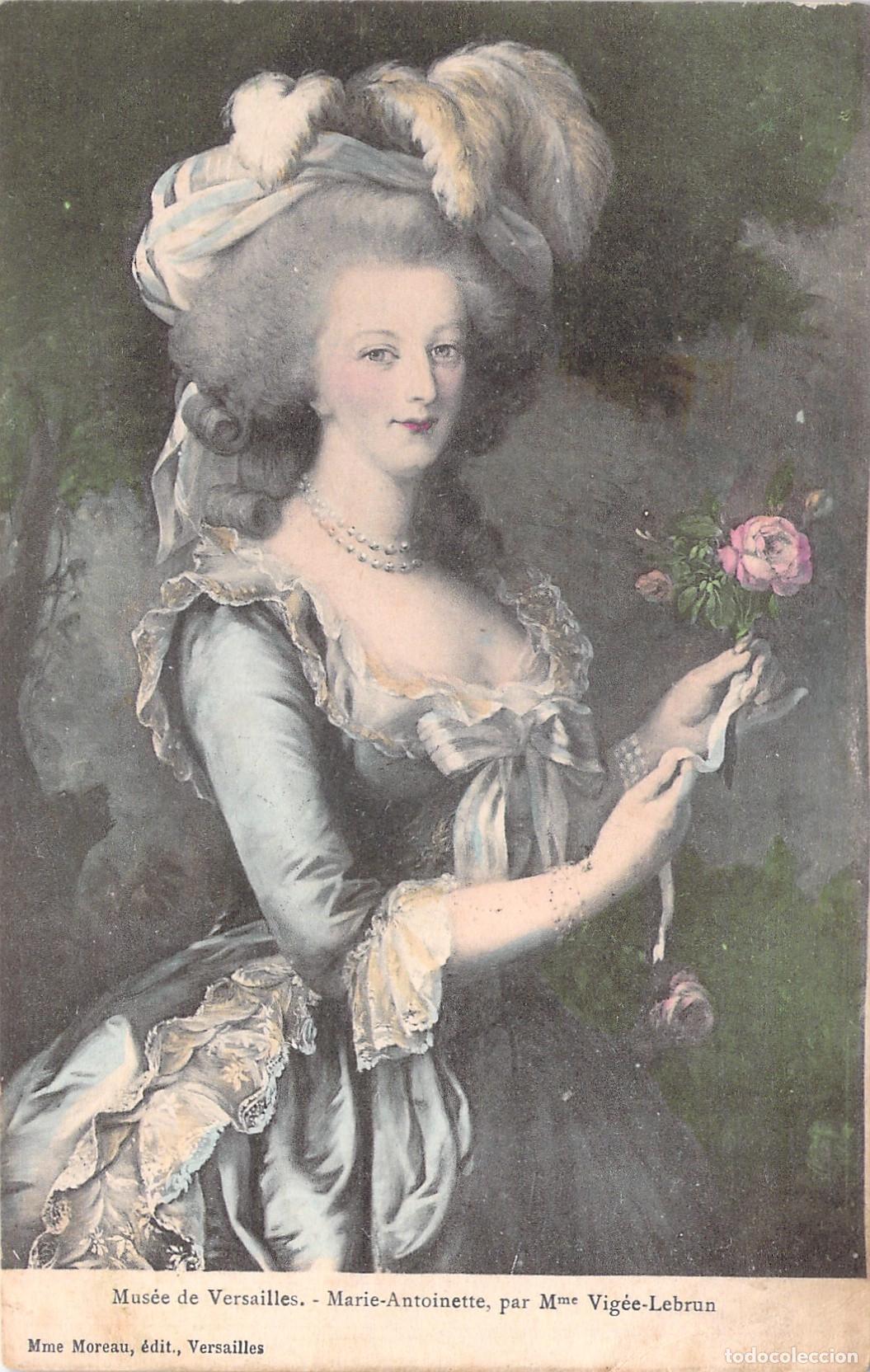 Postales: Tarjeta Postal Retrato de Mar&iacute;a Antonieta Museo de Versalles