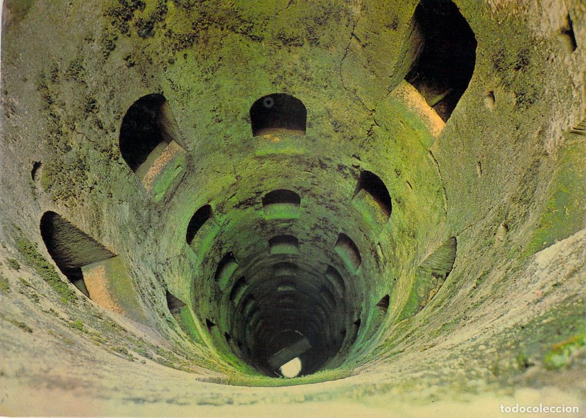 Postales: Postal del Interior del Pozo de San Patricio en Orvieto, Italia