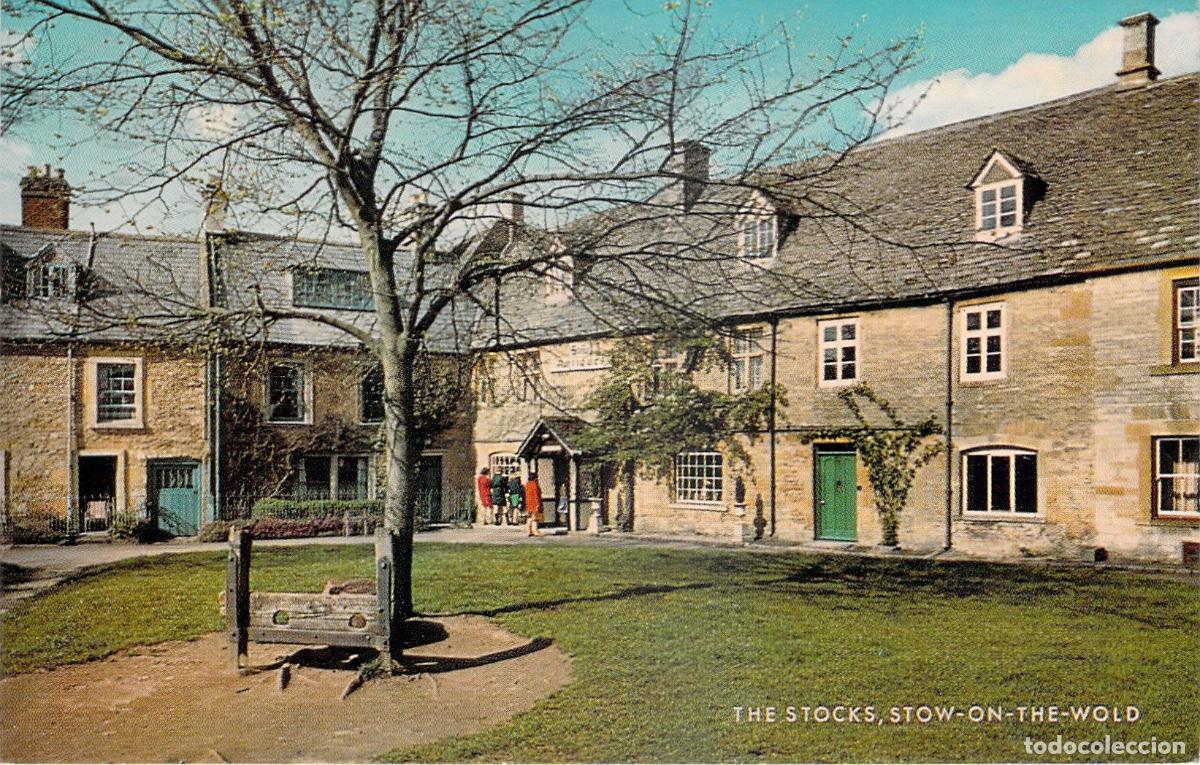 Postales: Postal de los Cepos en Stow-on-the-Wold, Gloucestershire, Inglaterra