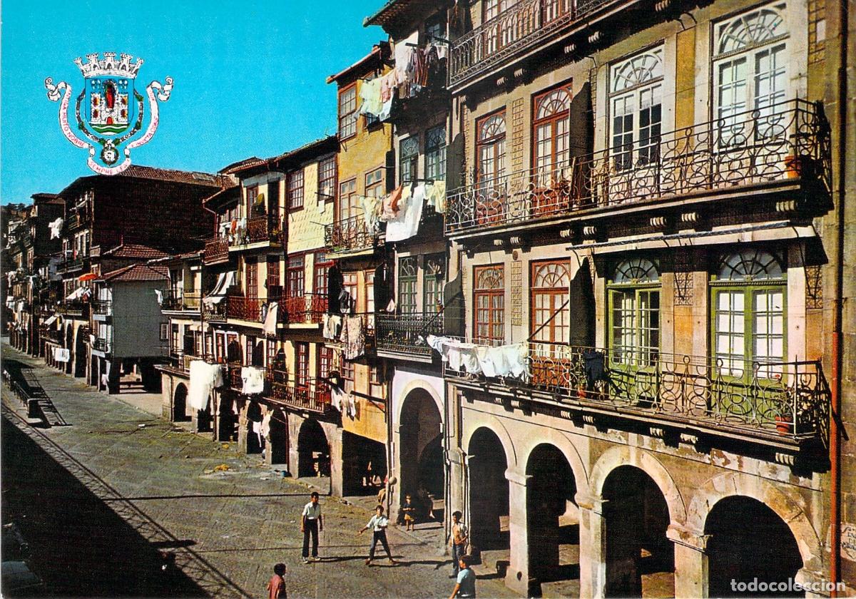 Postales: Postal Oporto Portugal Rua de Miragaia con sus Arcos T&iacute;picos