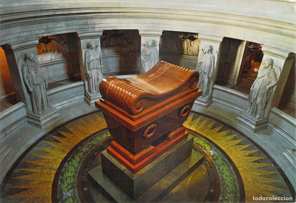 Postkarten: Postal de la Tumba de Napole&oacute;n en Los Inv&aacute;lidos, Par&iacute;s