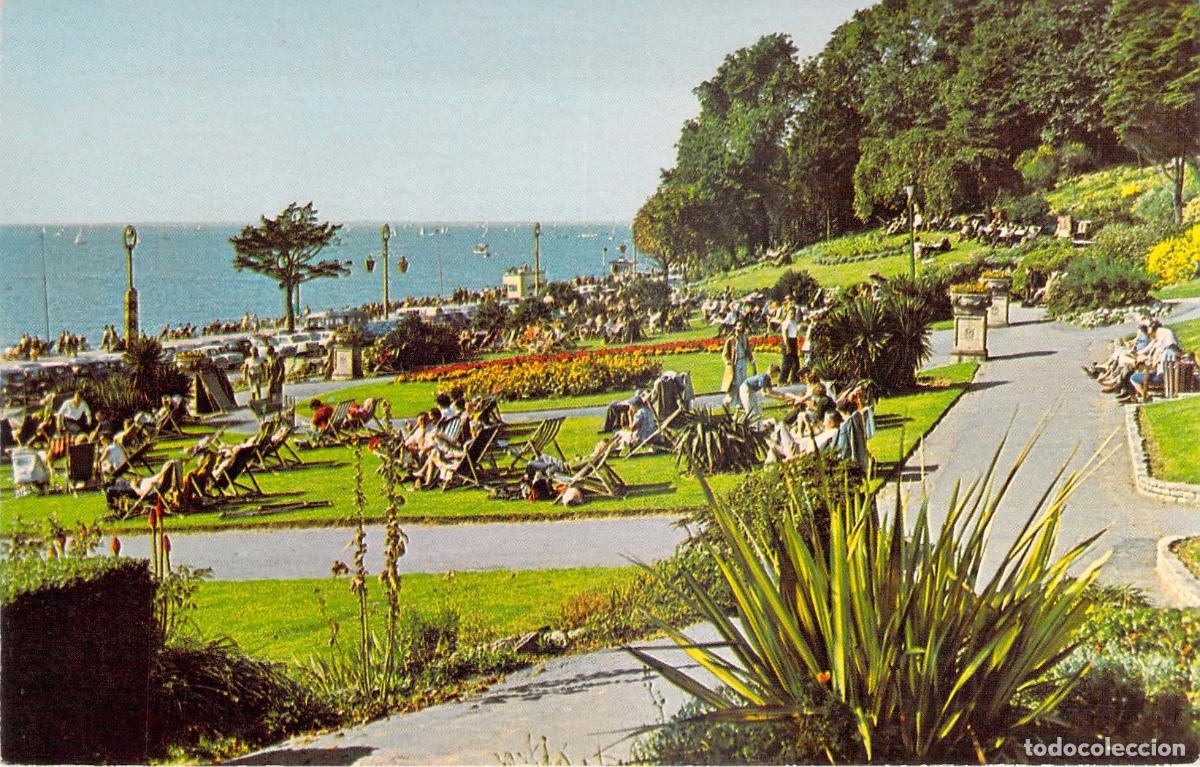Postales: Postal de The Cliff Gardens en Westcliff-on-Sea, Inglaterra