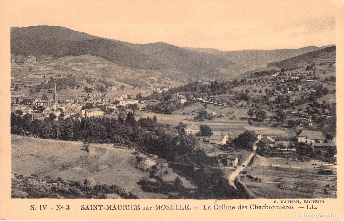 Postcards: Postal de Saint-Maurice-sur-Moselle, La Colline des Charbonni&egrave;res