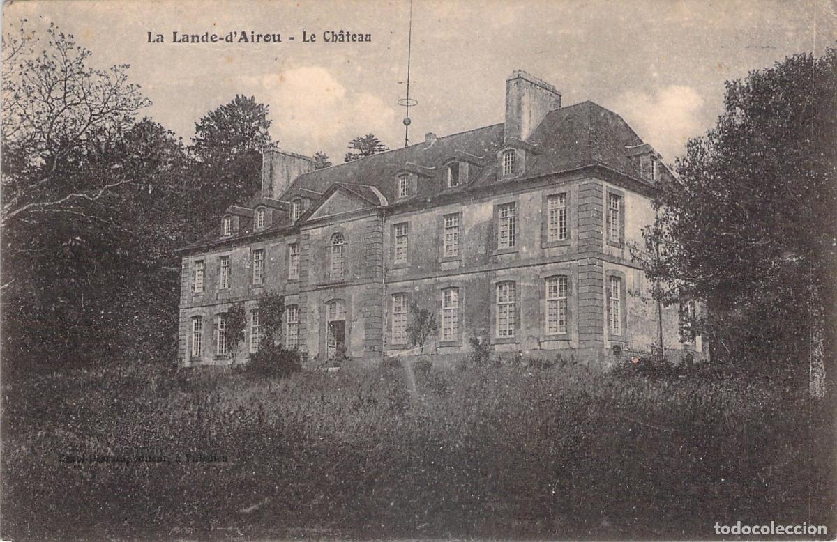 Postcards: Postal Francesa de La Lande-d'Airou - El Castillo