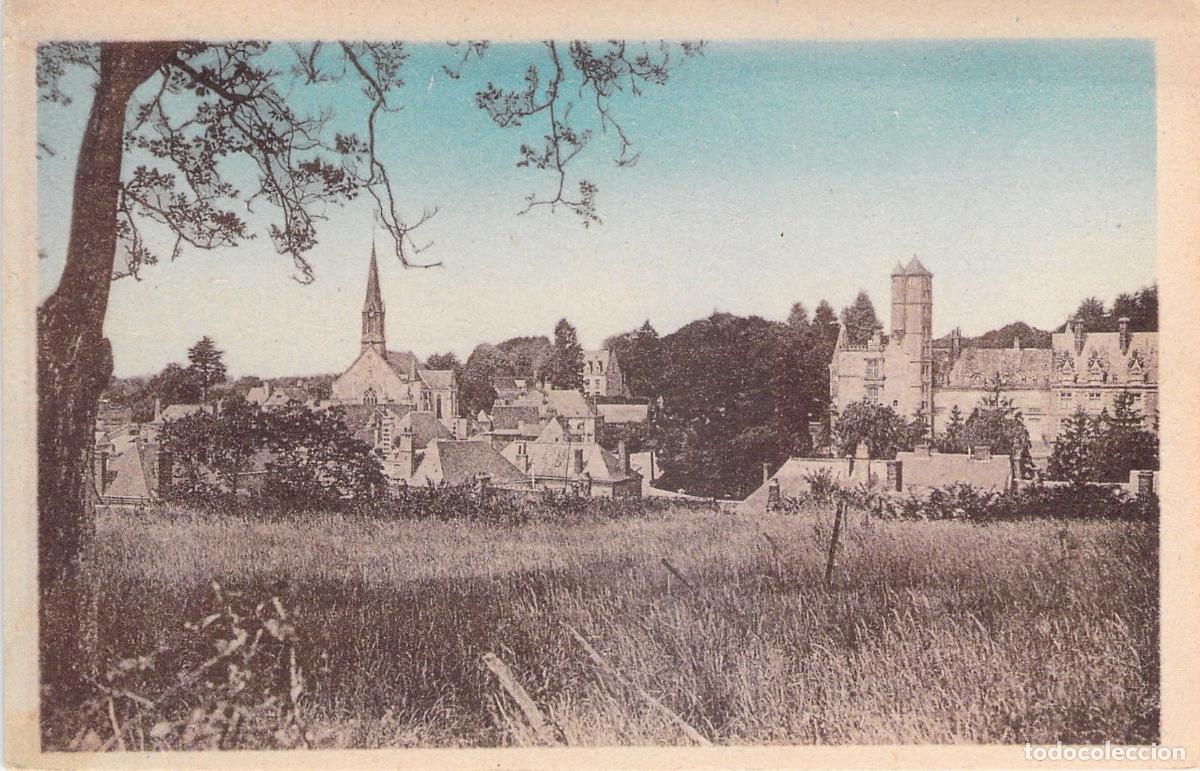 Postcards: Postal de Beaumont-la-Ronce, Francia - Vista Panor&aacute;mica