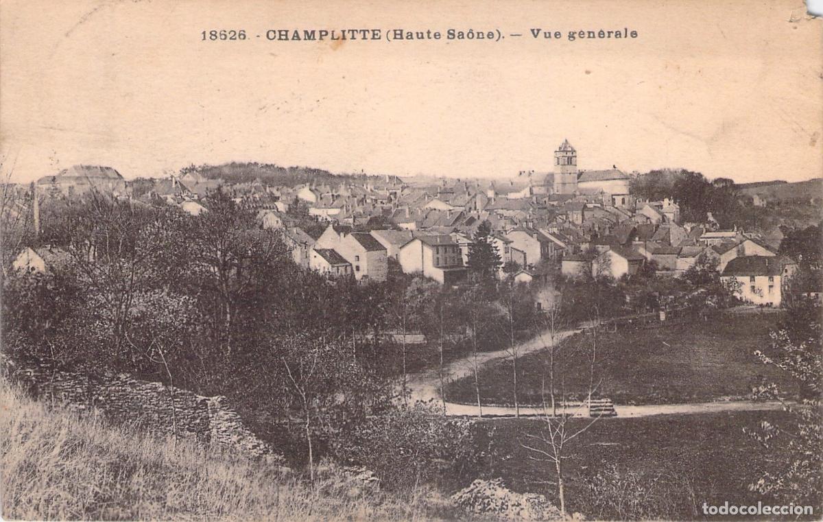 Cartes Postales: Postal de Vista General de Champlitte, Haute-Sa&ocirc;ne, Francia