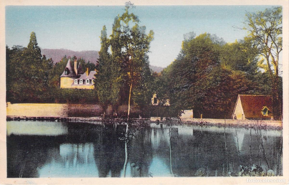 Postales: Postal de Verosvres: Etang du Terreau y Paisaje en Sa&ocirc;ne-et-Loire