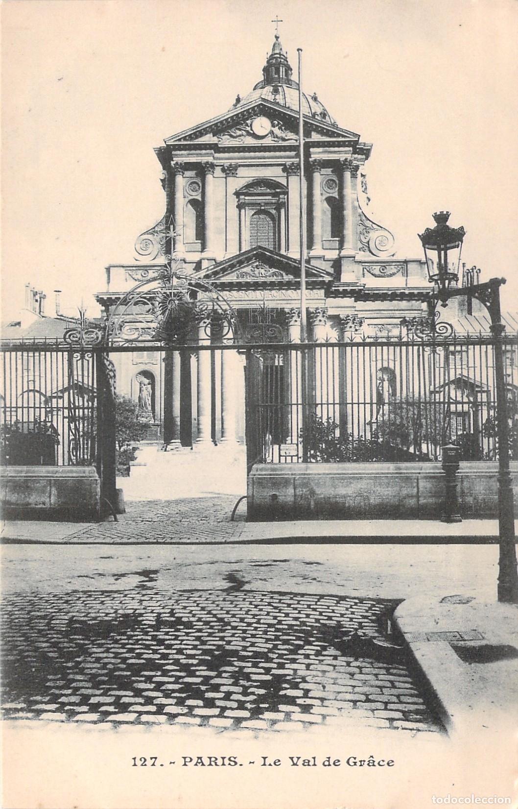 Postales: Postal de la Iglesia del Val-de-Gr&acirc;ce en Par&iacute;s, Francia