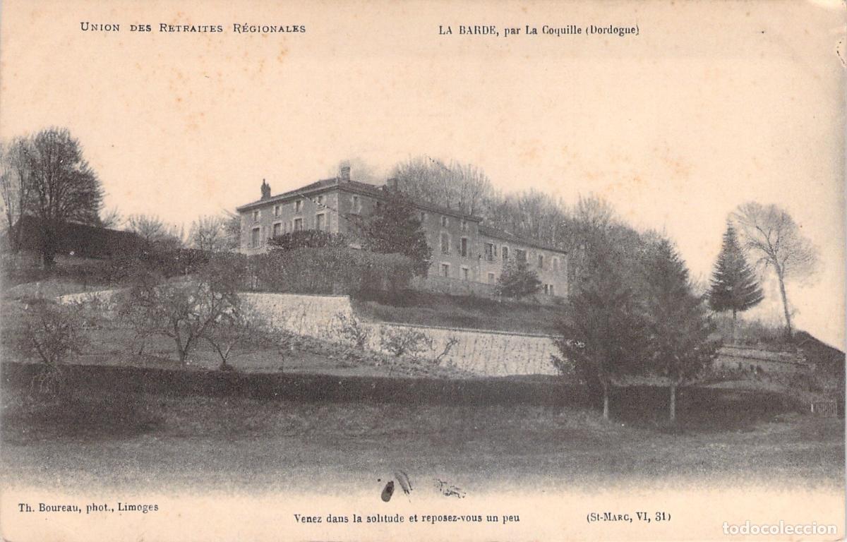 Postales: Postal de La Barde en La Coquille, Dordogne - Union des Retraites