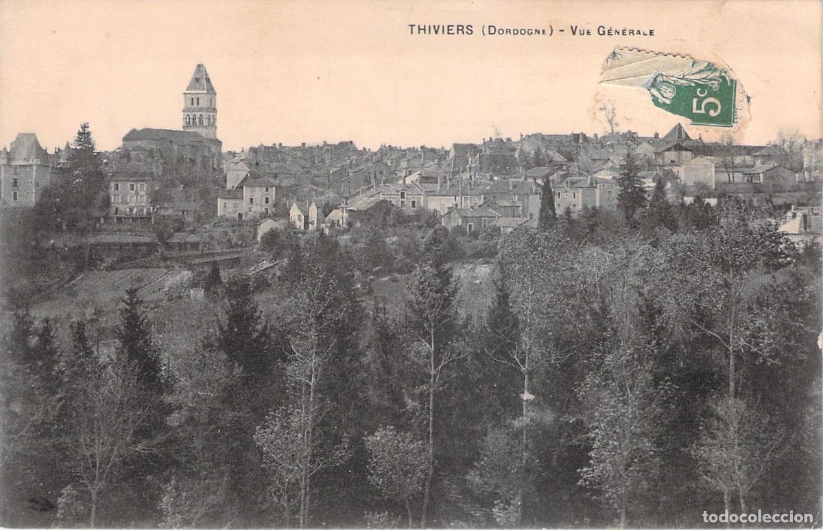 Postales: Postal de Vista General de Thiviers, Dordogne, Francia