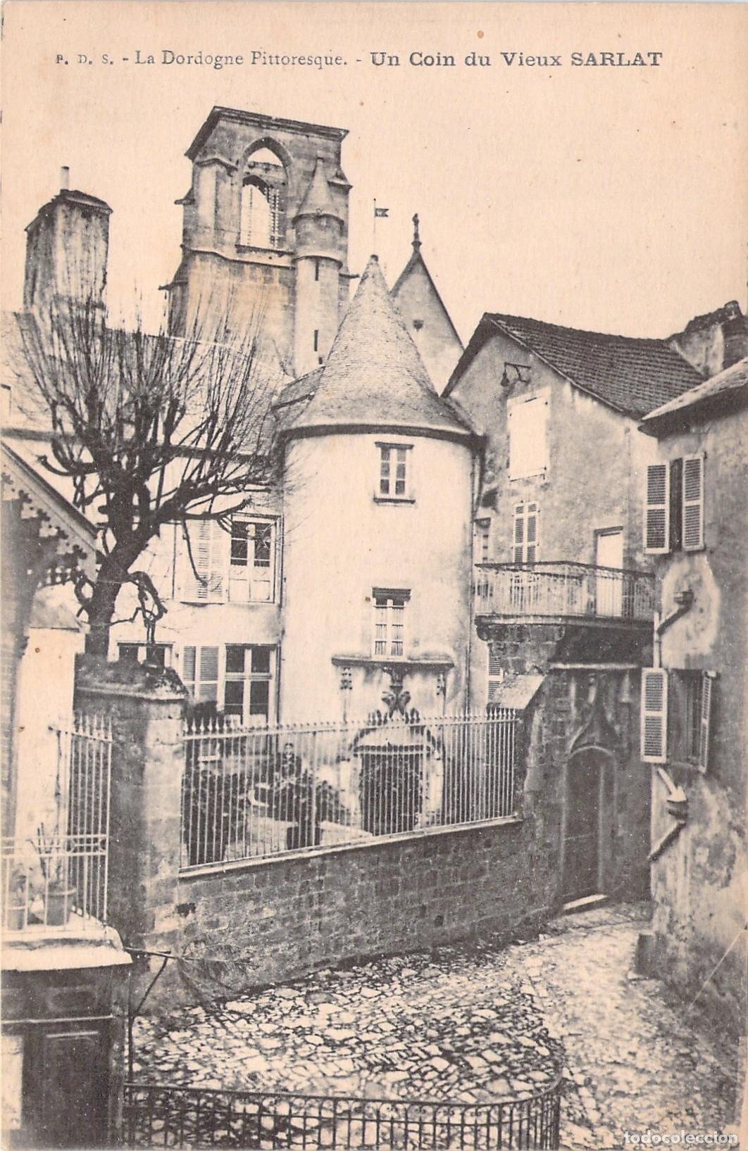 Postales: Postal de Un Rinc&oacute;n del Viejo Sarlat, Dordo&ntilde;a, Francia