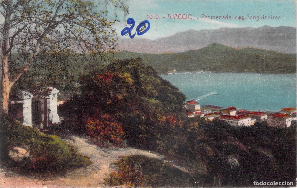 Postkarten: Postal de Ajaccio, C&oacute;rcega - Promenade des Sanguinaires